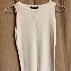 WHBM White Tank Top Women's XS